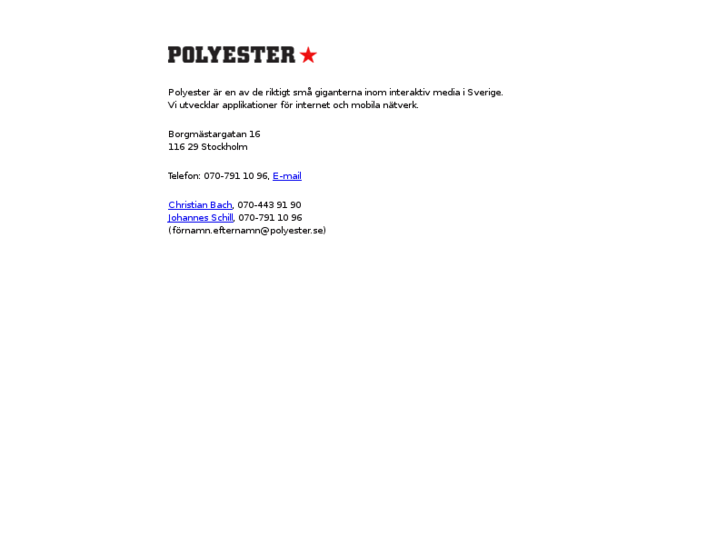 www.polyester.se