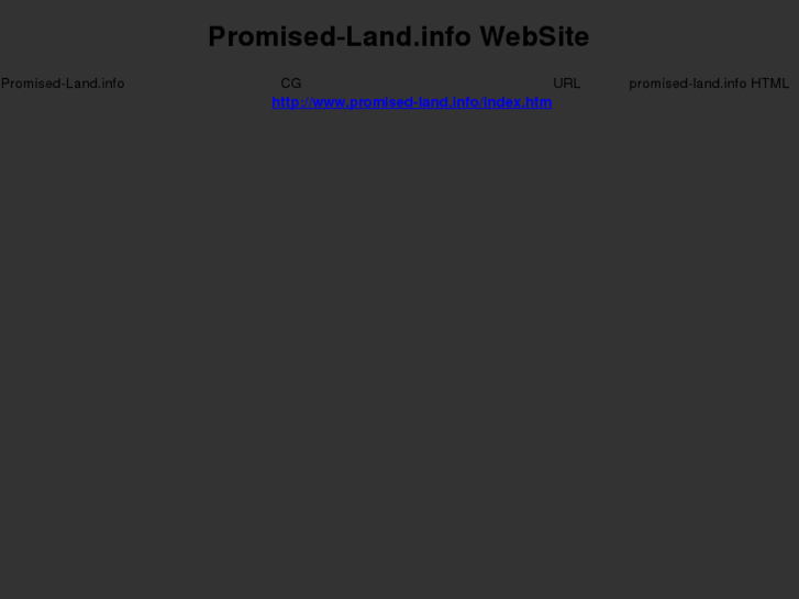 www.promised-land.info