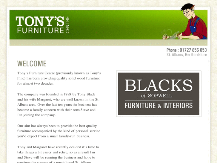 www.tonysfurniturecentre.com