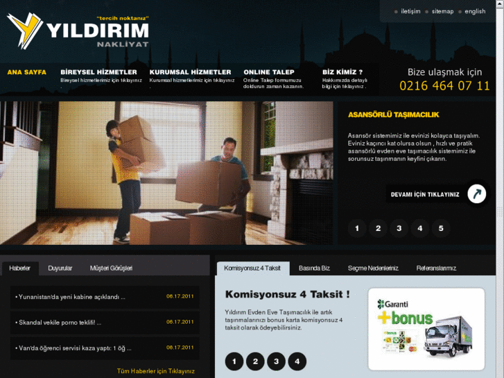 www.yildirimtasimacilik.com