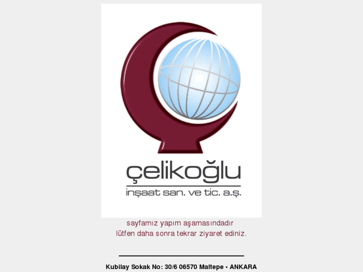 www.celikogluinsaat.com