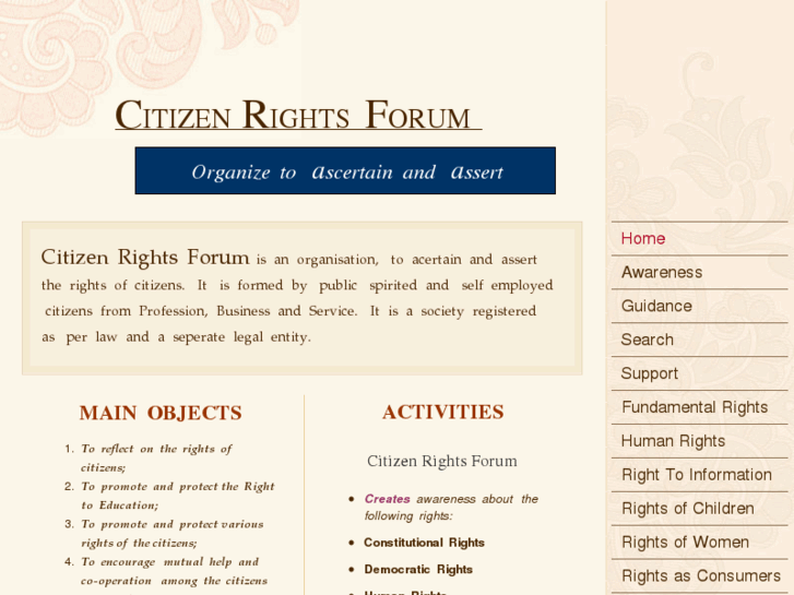 www.citizenrightsforum.com