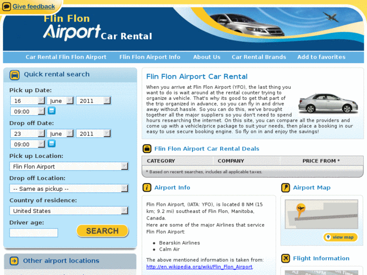 www.flinflonairportcarrental.com