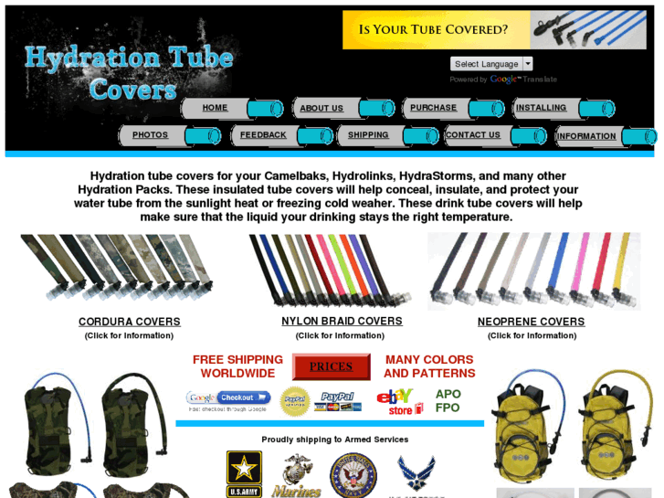 www.hydrationtubecover.com