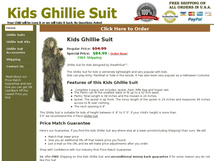 www.kidsghilliesuit.org