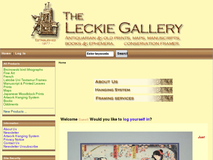 www.leckiegallery.com