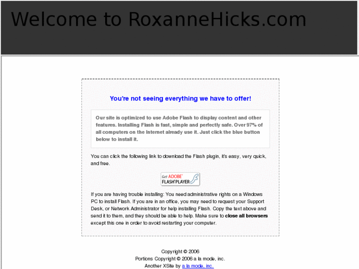 www.roxannehicks.com