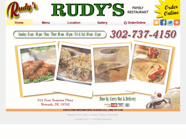 www.rudysfamilyrestaurant.com