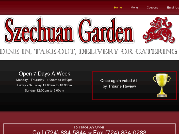 www.szechuangardenchinese.com