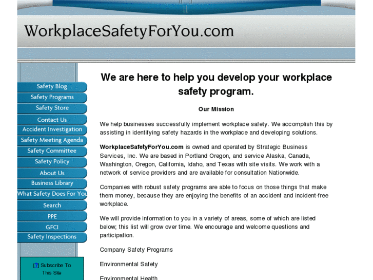 www.workplacesafetyforyou.com