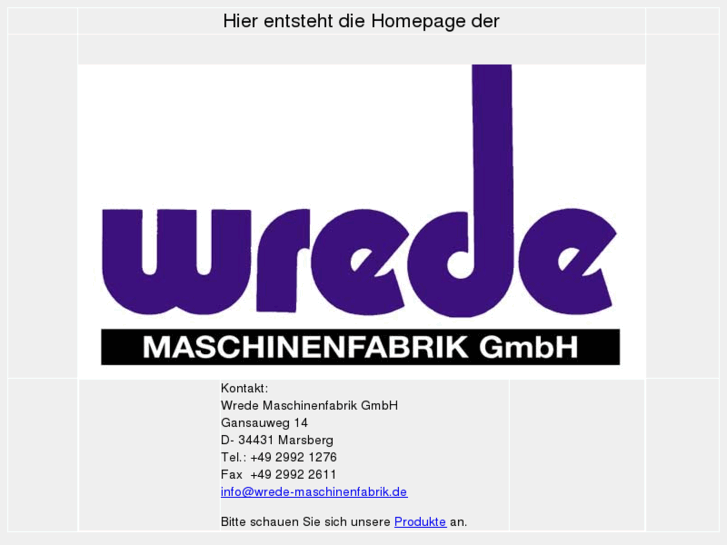 www.wrede-maschinenfabrik.com