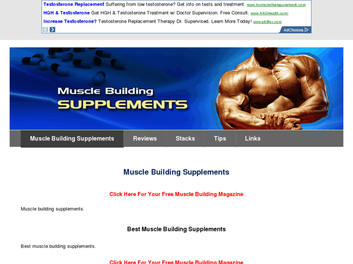 www.bestmusclebuildingsupplements.com