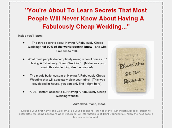www.cheapweddingadvice.com