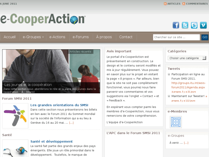 www.e-cooperaction.org