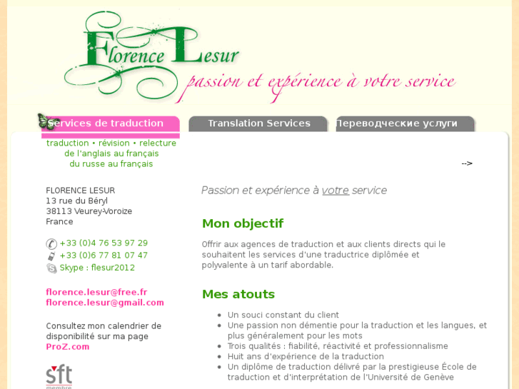 www.florence-lesur-traduction.com