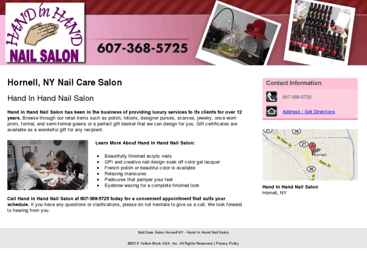 www.handinhandnailsalon.com