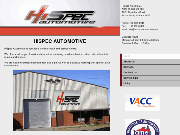 www.hispecautomotive.com