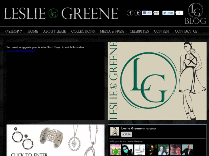 www.officiallesliegreene.com