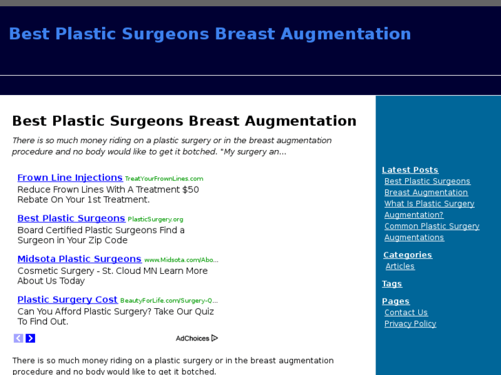 www.bestplasticsurgeonsbreastaugmentation.net