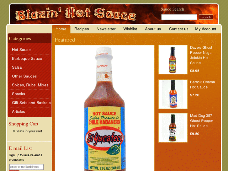 www.blazinhotsauce.com