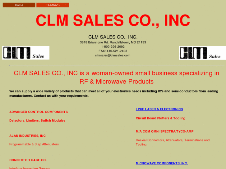 www.clmsales.com