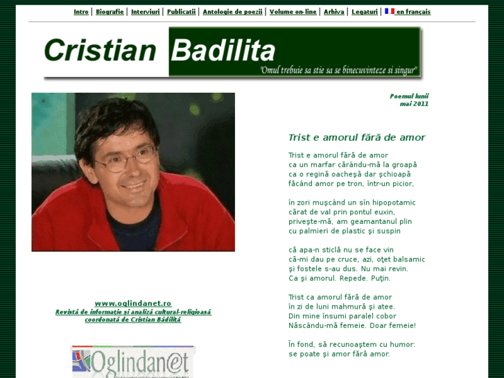 www.cristianbadilita.ro