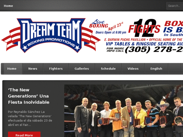 www.dreamteamboxingpromotions.com