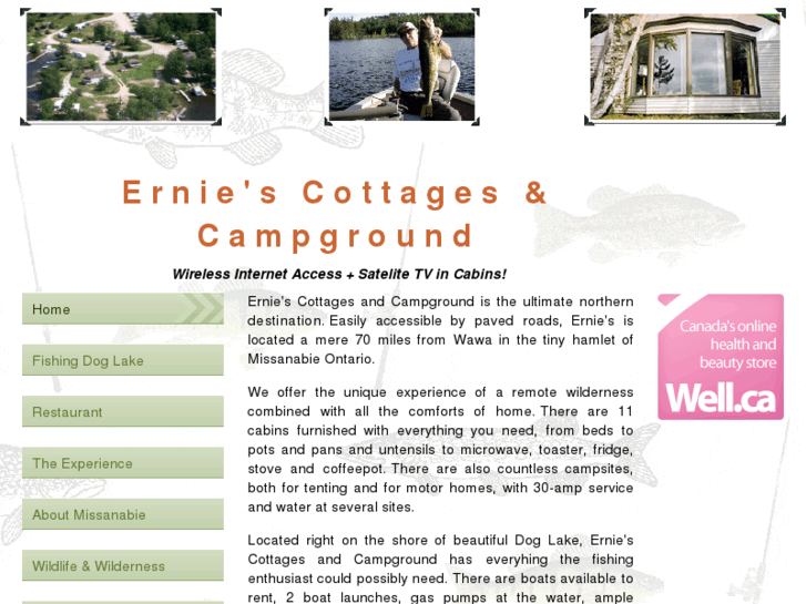 www.erniescottages.com