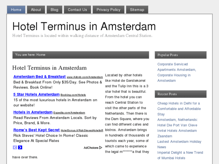 www.hotelterminusamsterdam.com