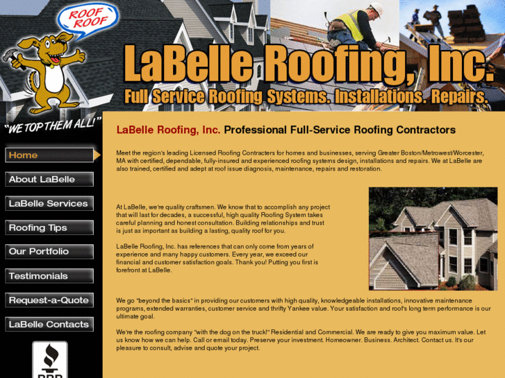 www.labelleroofing.com