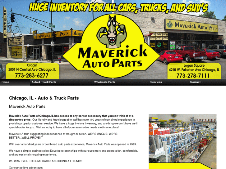 www.maverickautopartschicago.com