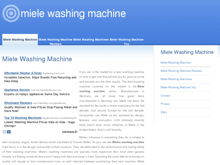 www.mielewashingmachine.com