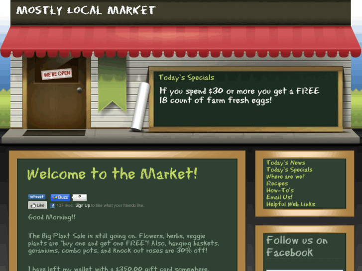 www.mostlylocalmarket.com