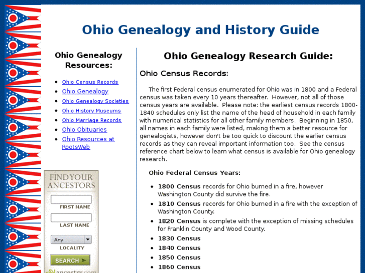 www.ohiogenealogysearch.com