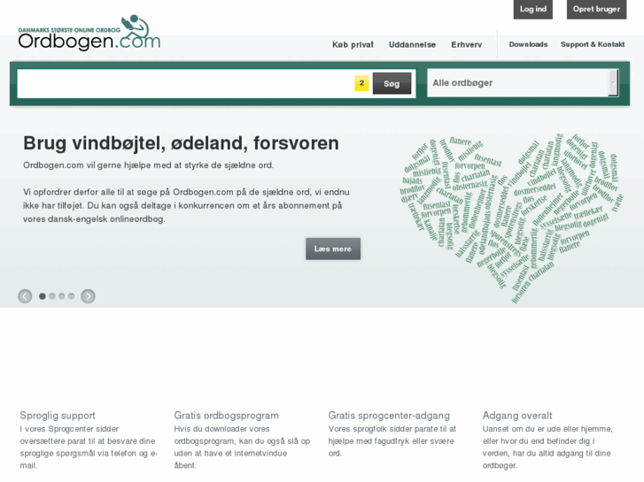 www.ordbogen.net