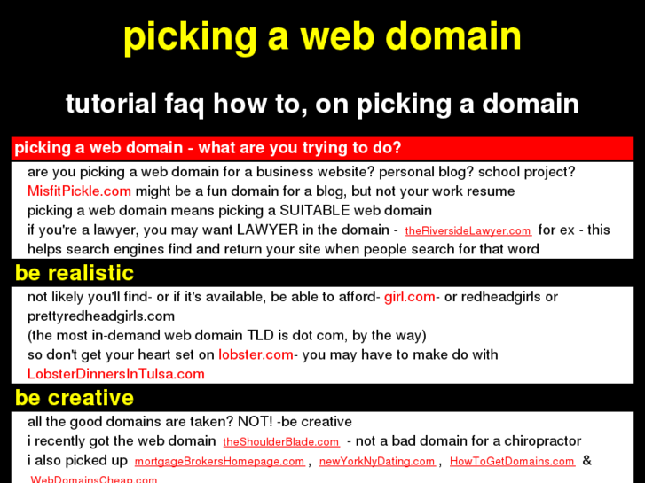 www.pickingawebdomain.com