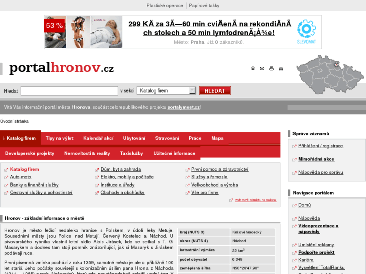 www.portalhronov.cz