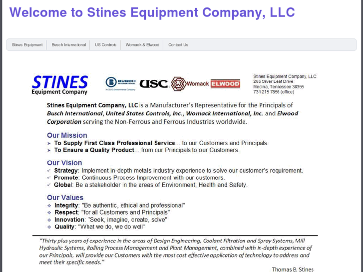 www.stinesequipment.com