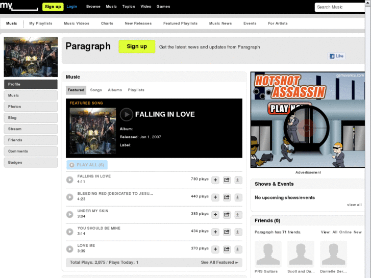 www.theparagraphband.com