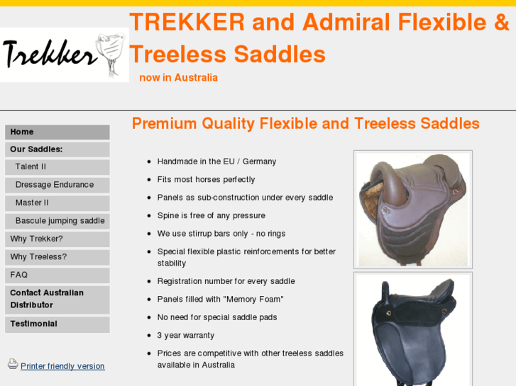 www.trekkertreelesssaddlesinoz.com