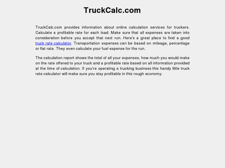 www.truckcalc.com