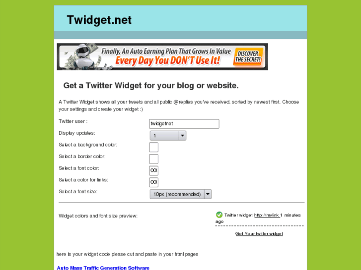 www.twidget.net