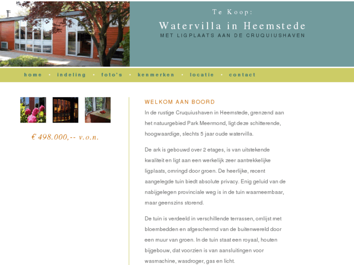 www.watervilla-heemstede.info