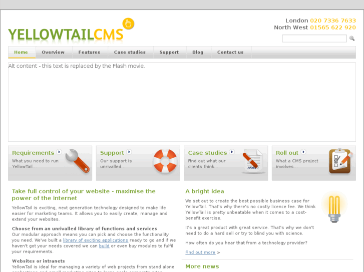 www.yellowtailcms.co.uk