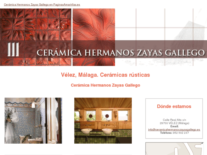 www.ceramicahermanoszayasgallego.es