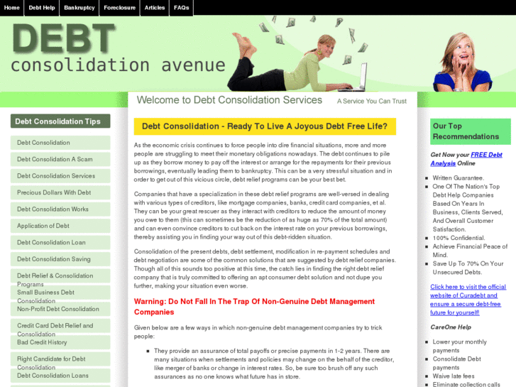 www.debtconsolidationavenue.com