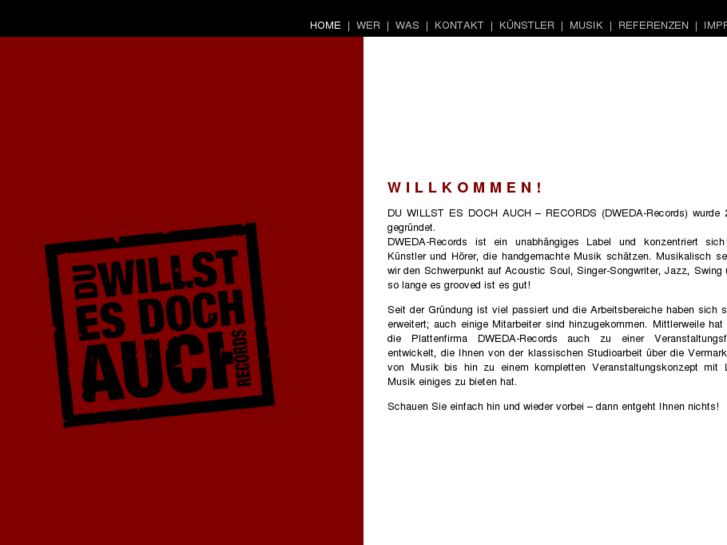 www.duwillstesdochauch.com