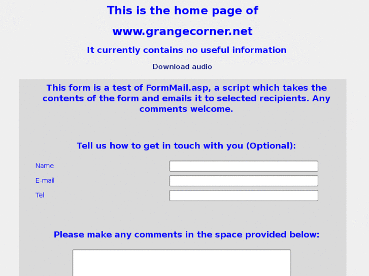 www.grangecorner.net
