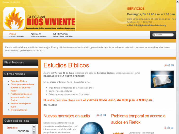 www.iglesiadeldiosviviente.com