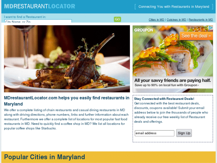 www.mdrestaurantlocator.com
